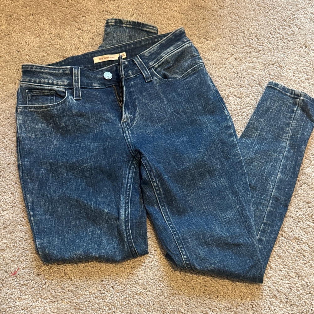 Levi's Dark Blue Skinny Jeans